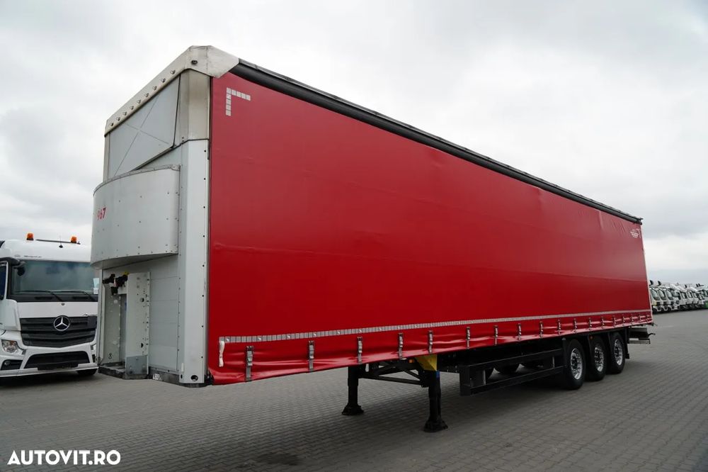 Schmitz Cargobull CORTINĂ / JOLODA / REMORCA RODA / VARIOS / 385/55 R22.5 / ACOPERIȘ CULISANT - 2