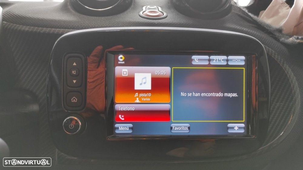 TELA/ECRÃ MULTIFUNÇÕES SMART FORTWO CABRIO ELECTRIC DRIVE (453.491) - 9