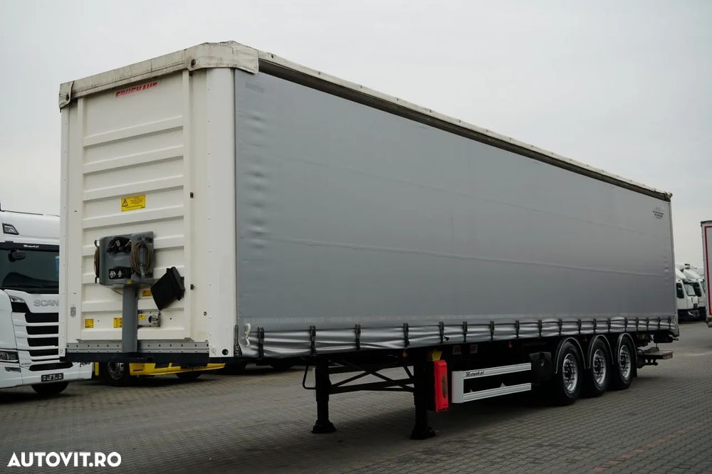 Fruehauf CORTINĂ / STANDARD / LIFT / BALCĂ PODEA PUTERNICĂ / AXĂ RIDICATĂ - 3