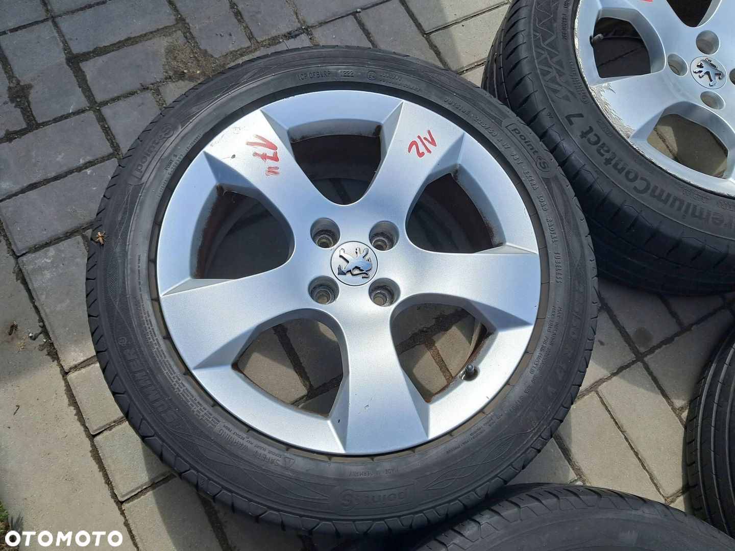 Peugeot 3008 I FELGI Aluminiowe 17" 4x108 ET29 opony 225/50R17 - 5
