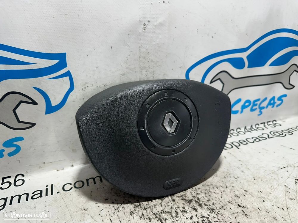 .Airbag Volante Guiador Original Renault 8200381851A 2003 - 2009 - 2