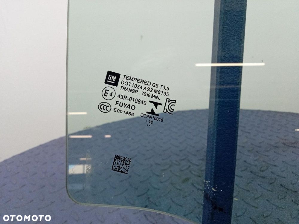 OPEL ASTRA V K HATCHBACK 5D SZYBA DRZWI TYŁ PRAWA  018R - 2