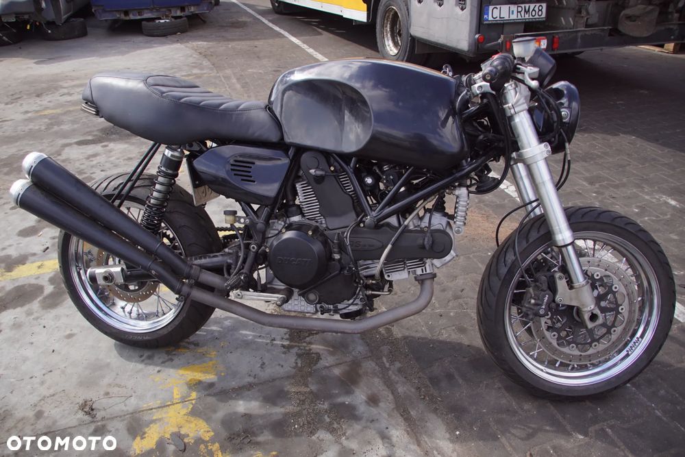 Motocykl na części 692106889 Ducati GT 1000 2008 caferacer felgi silnik ds 1000 ds1000 rama zbiornik siedzenie wachacz lampa manetki wydech termignoni - 2