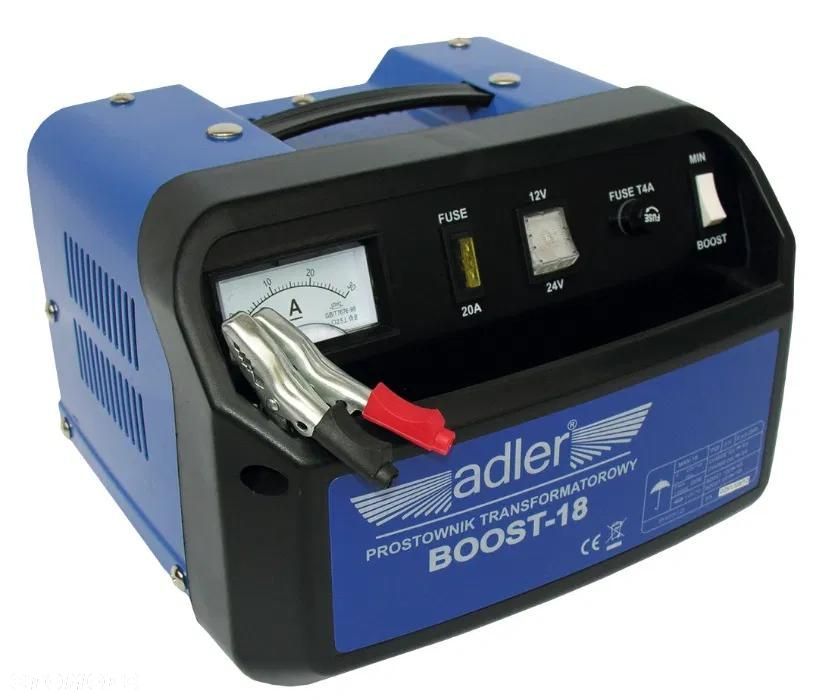 ADLER BOOST-18 Prostownik transformatorowy 12 / 24 V - 1
