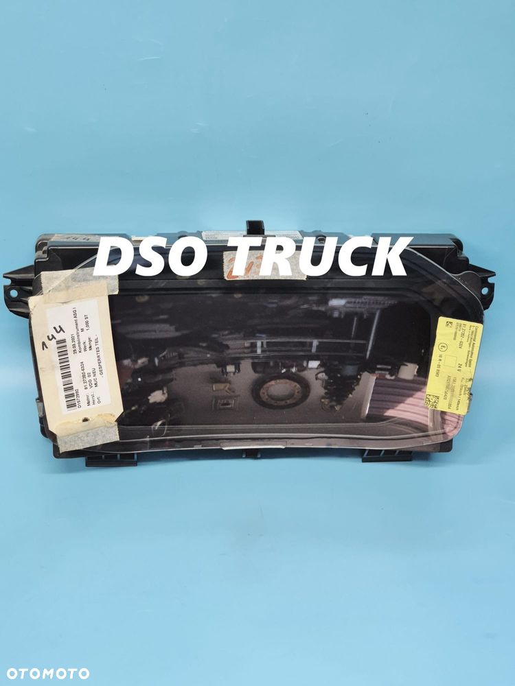 81.27202-6324 LICZNIK ZEGAR MAN Continental D-78053 TGX TGS ORYGINAL NOWY - 1