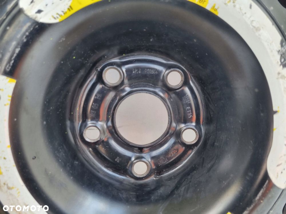 KOŁO DOJAZDOWE Audi A4 B6 B7 _ dojazdówka 125/80 R17 5x112 8E0601027C - 2