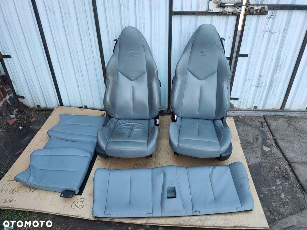 komplet foteli peugeot rcz jasna skóra - 1