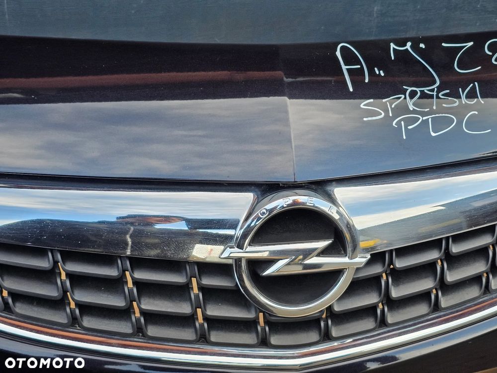 ZDERZAK PRZÓD PRZEDNI OPEL ASTRA J Z20R PRZED LIFT PDC SPRYSKI ATRAPA EUROPA HALOGENY ŁADNY - 13