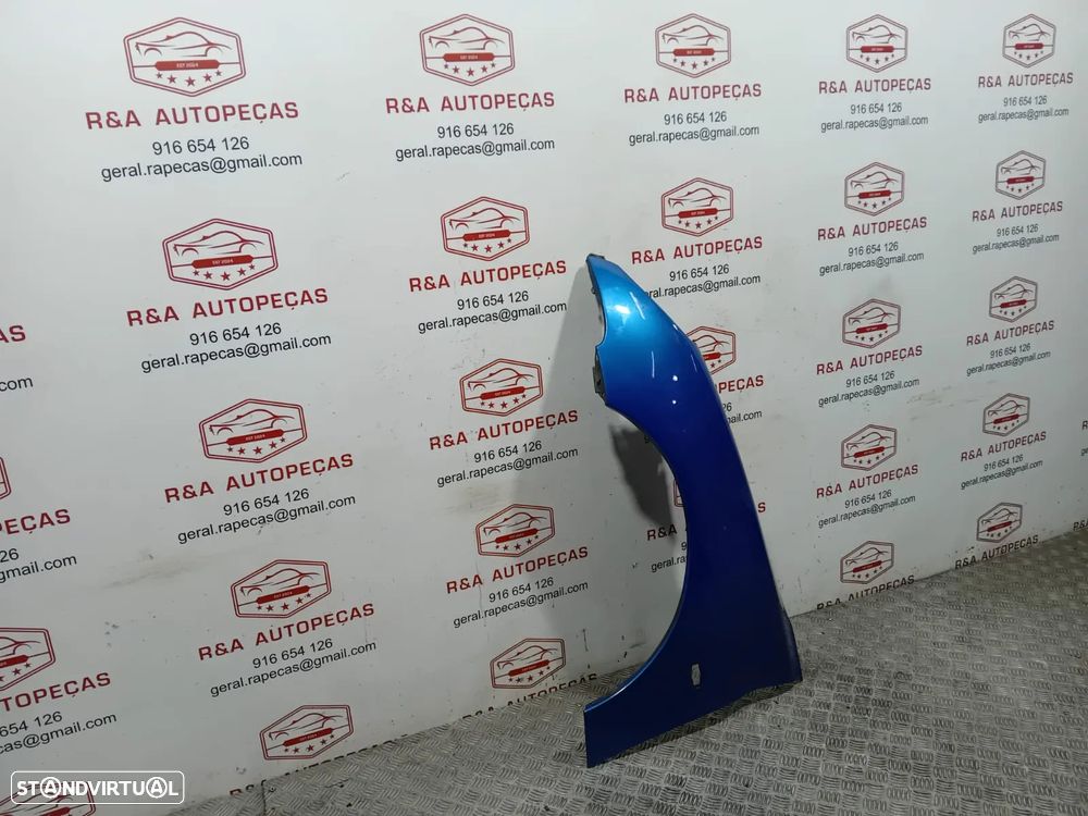 Guarda Lamas Frente Frontal Esquerdo Peugeot 206 Original - 3