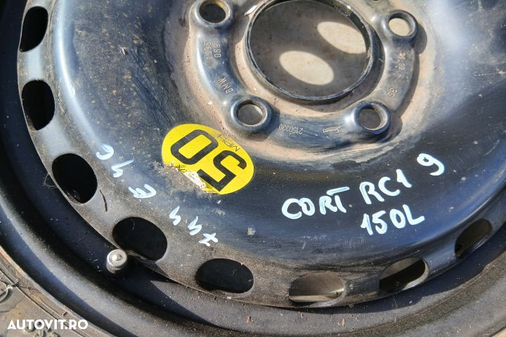 Roata de rezerva slim R15 1095069 2150330 3.05BX15H2 125/90 R15 10950 - 3