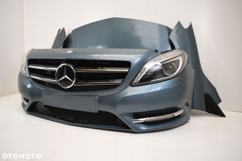 MERCEDES B KLASA W246 ZDERZAK CHŁODNICE PAS LAMPY BI XWNON BŁOTNIKI - 2