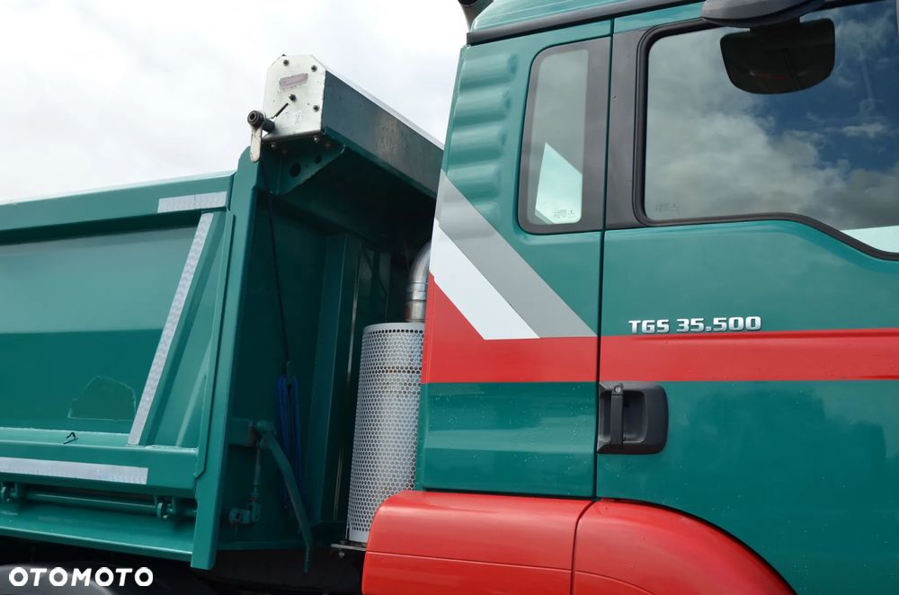 MAN TGS 35.500 / 8x6 / BORDMATIC / 3 STRONY WYWROT / MANUAL / HYDRODRIVE / Z NIEMIEC / 4174 - 13