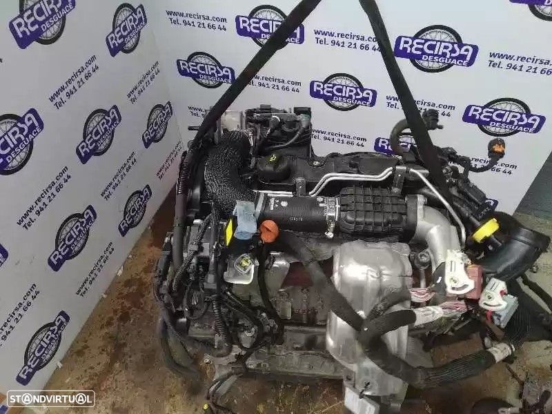 MOTOR COMPLETO PEUGEOT 208 2014 -8HR - 4