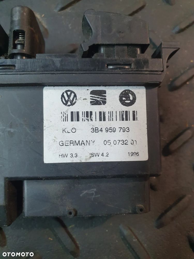 VW PASSAT B5 PANEL STEROWANIA PRZEŁĄCZNIK SZYB 3B4959793 VOLKSWAGEN ORYGINAŁ - 6