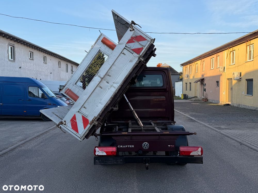 Volkswagen DOKA 3.5T CRAFTER 3-STRONNA WYWROTKA SERWISOWANY Z NIEMIEC GOTOWY DO PRACY - 19