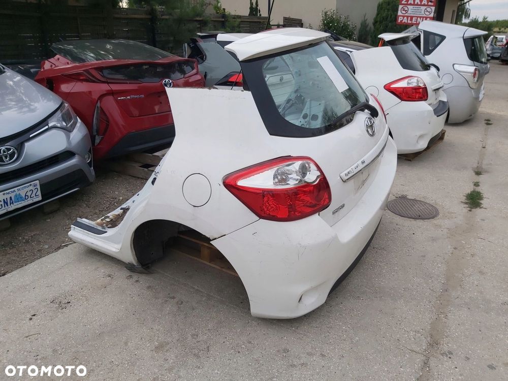 Toyota Auris I LIFT zderzak klapa błotnik pas tył - 16