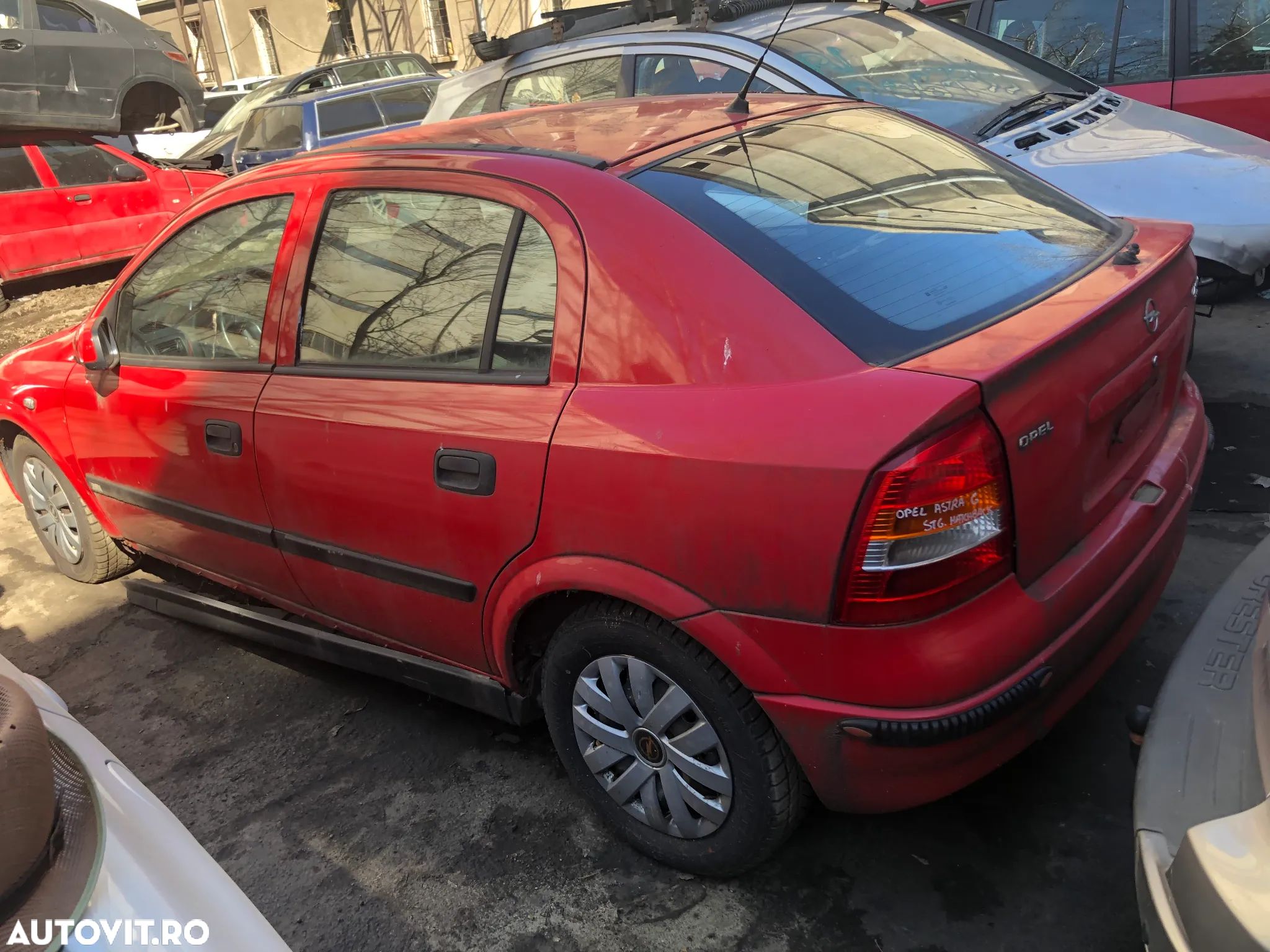 Bara spate Opel Astra G hatchback rosu 2008 - 1