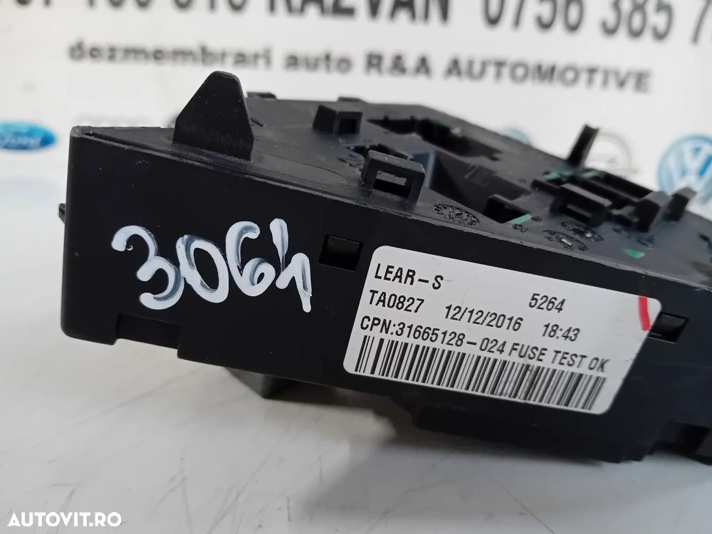 Panou Tablou Sigurante Volvo S90 V90 XC90 XC60 Cod 31473571 An 2016-2020 - 5