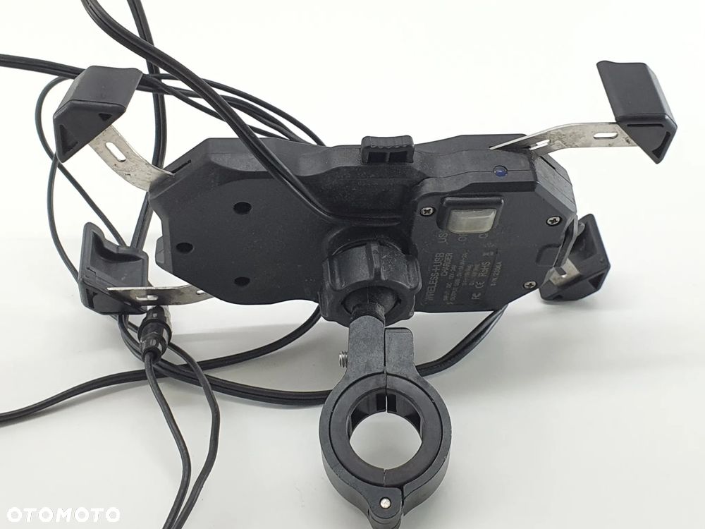 ŁADOWARKA BEZPRZEWODOWA MOTOCYKLOWA UCHWYT TELEFON DUCATI BMW YAMAHA HONDA SUZUKI KAWASAKI - 15