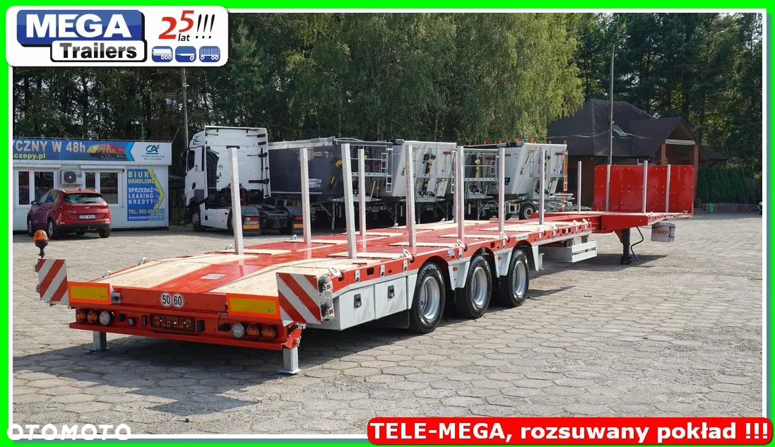 Inny TELEMEGA wysuw 4.00 m, 3 osie, ADR EX3- MEGA Trailers !!! - 8