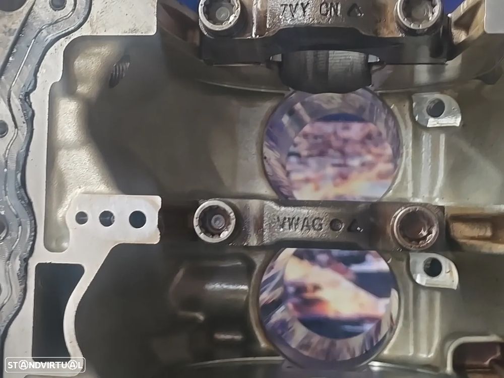 Bloco de motor originais CZE Audi Volkswagen 1.4 tfsi gasolina 147cv 110kw  2014- - 11