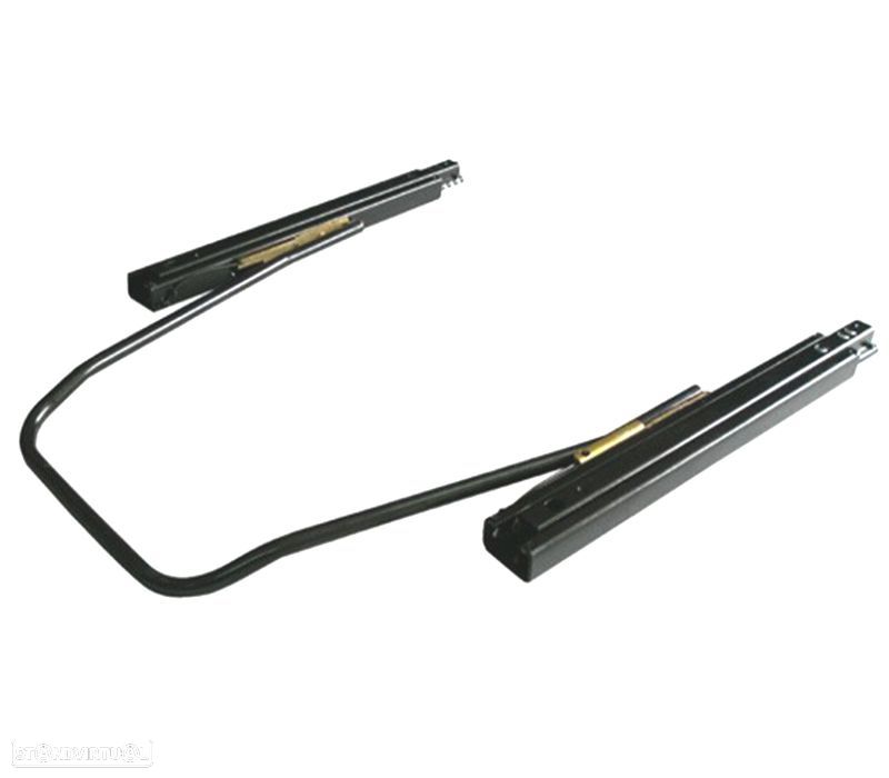 KIT BANCO SEMI BAQUET BACKET TIPO RS EM PELE E ALCANTRA PRETA - 3