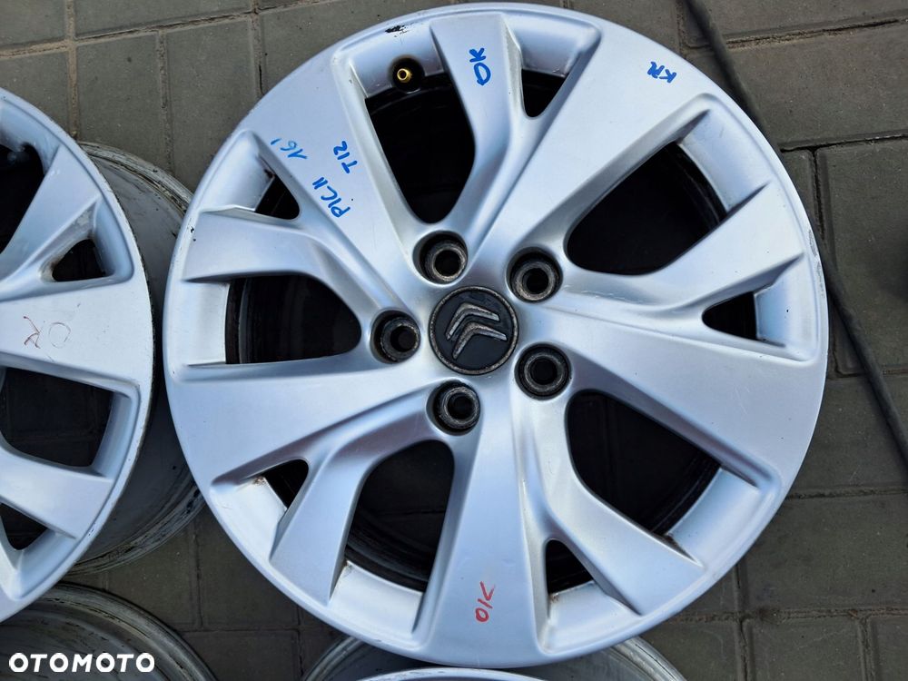 citroen c4 picasso ii felgi aluminiowe 16" 5x108 et47 9677089777 - 5