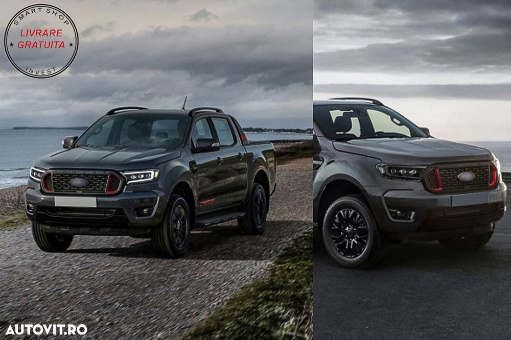 Faruri LED Light Bar Dynamic Start-up Display Ford Ranger Raptor (2015-2020) LHD N- livrare gratuita - 19