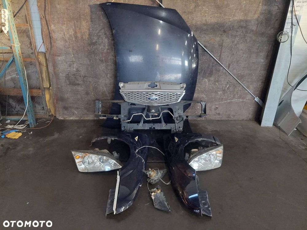 KOMPLETNY PRZÓD MASKA PAS PRZEDNI LAMPA BŁOTNIK FORD MONDEO MK3 LIFT V3 - 1