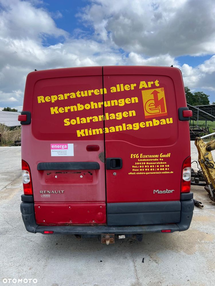 Renault Master II lift części maska zderzak lampy błotnik drzwi deska - 4
