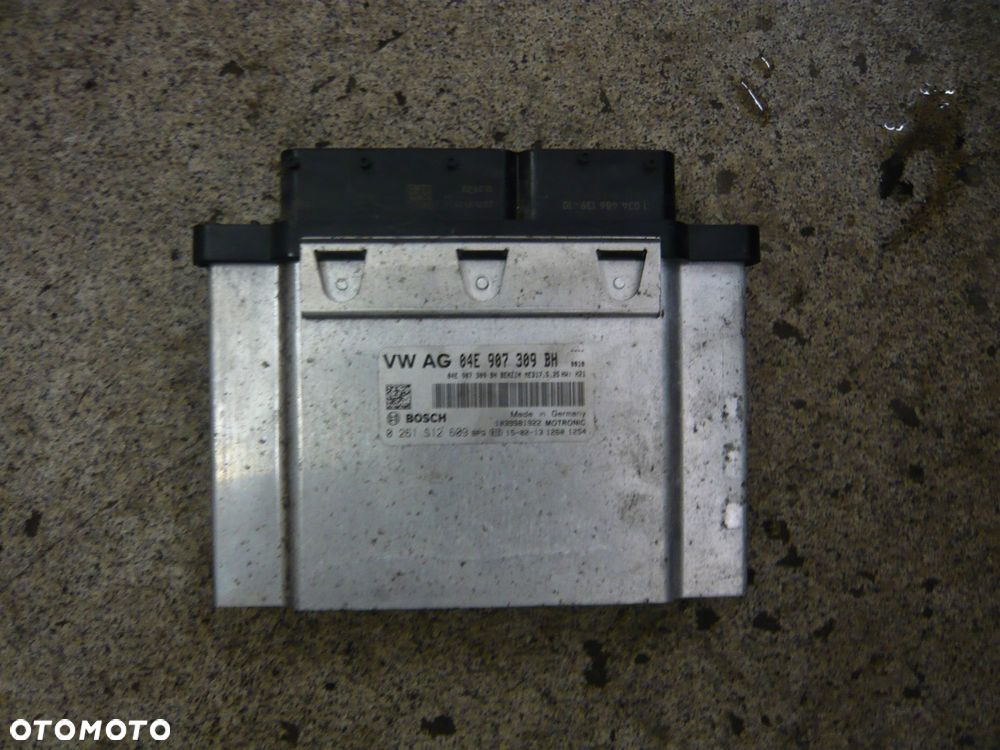 komputer sterownik silnika 0261s12609 volkswagen touran iii golf vii - 1