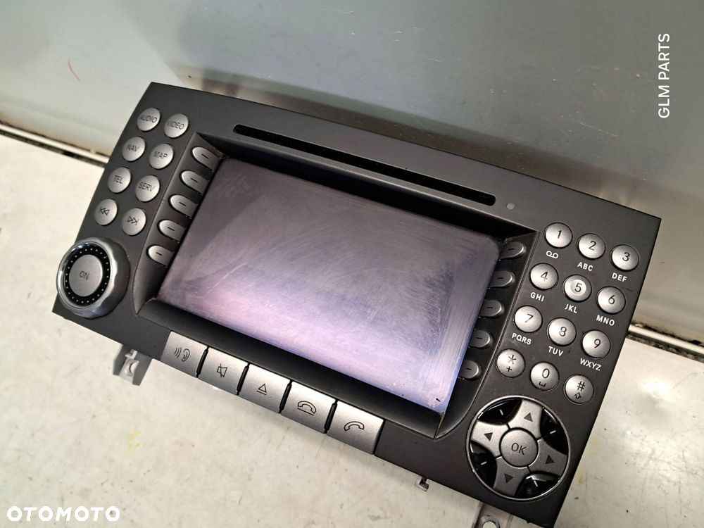 mercedes-benz slk r171 radio nawigacja a1718202989 be9001 - 8