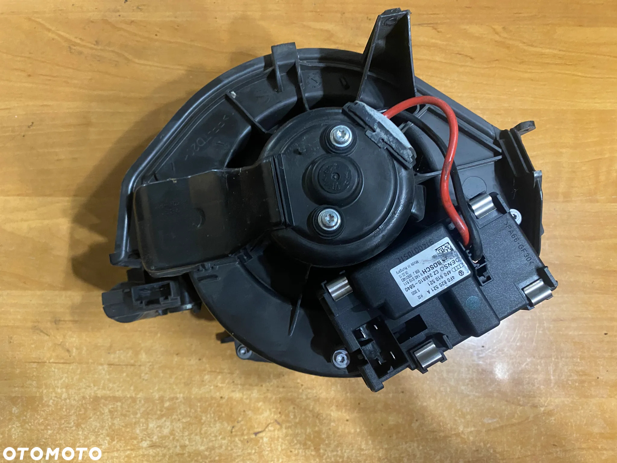 WENTYLATOR DMUCHAWA CZARNA NAWIEWU VW SKODA DACIA NISSAN - 21