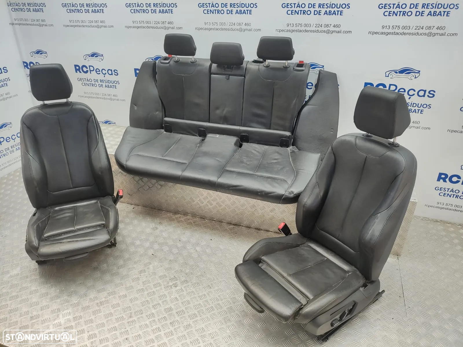Conjunto Bancos em Pele BMW Serie 1 F20 Pack M - 2