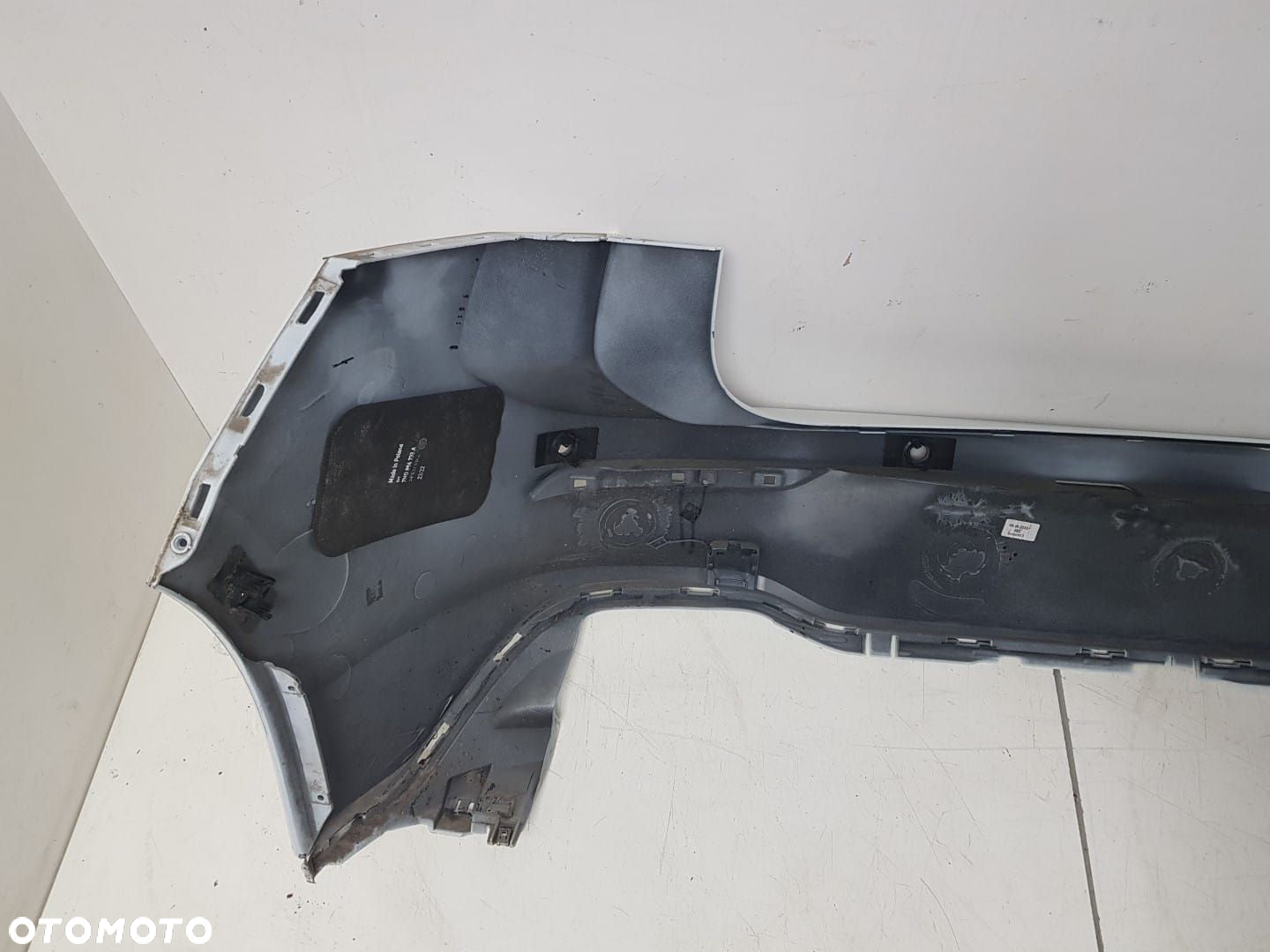 VW GOLF 8 VIII GTI R-LINE RLINE 5H0 2019- 2024 ZDERZAK TYŁ TYLNY 6 PDC5H6807421D BIAŁY - 6