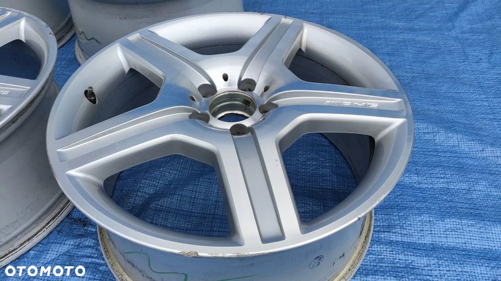FELGA AMG ALUFELGA CZUJNIK 8.5J 9.5J 19 ET43 ORYGINAŁ A2214012602 A2214012702 A0045429818 MERCEDES S-KLASA W221 CL W216 - 13