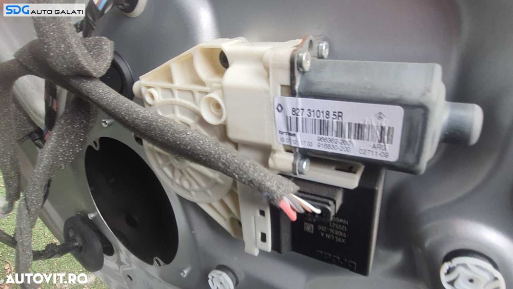 Macara Electrica pentru Geam Usa Portiera Stanga Spate Renault Megane 3 2008 - 2015 [C1673] - 1