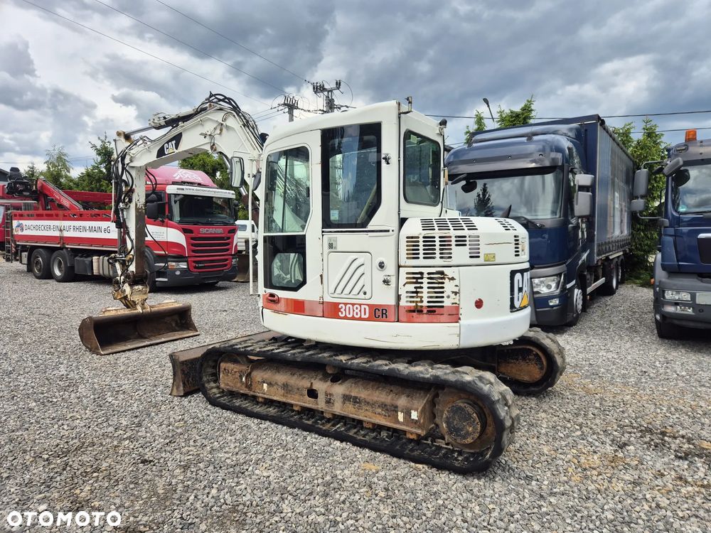 Caterpillar CAT 308D CR 4 Łyżki Szybkozłącze Koparka Gąsienicowa Klimatyzacja - 3