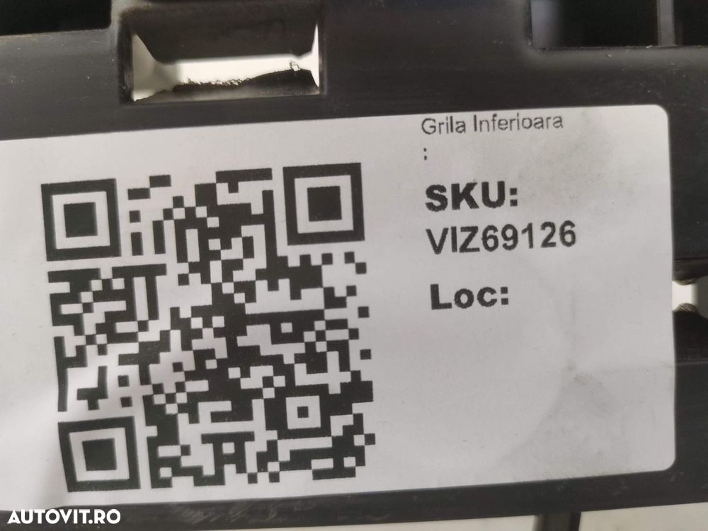 Grila Inferioara Peugeot 308 2021 2022 2023 Originala In Stare Buna - 8