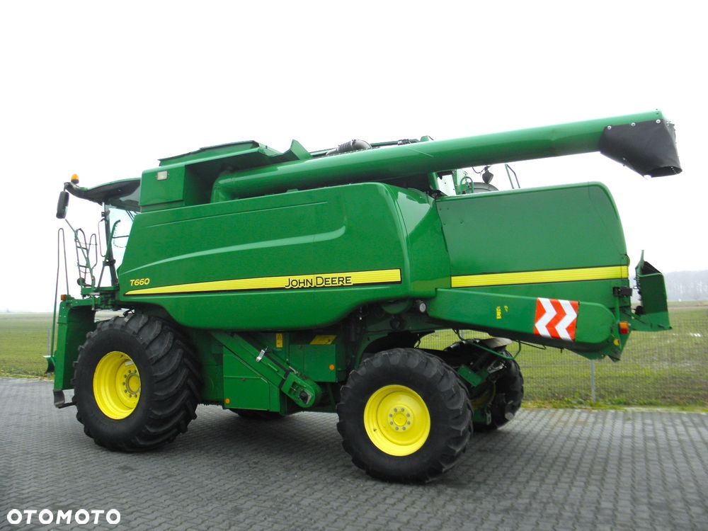 John Deere T 660 2012 Rok, heder 7,6m, Nowsza Wersja, Nie Malowany, Stan Bardzo Dobry - 7