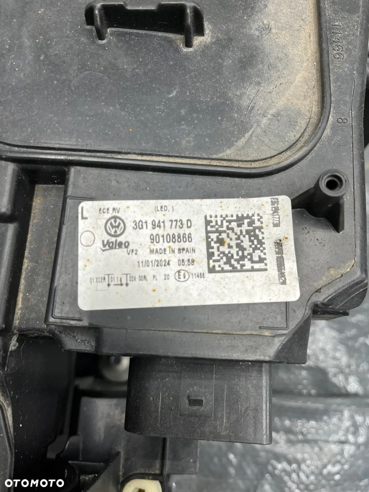 VW Passat B8 Lampa lewy przód oryginał 3G1941773D - 4
