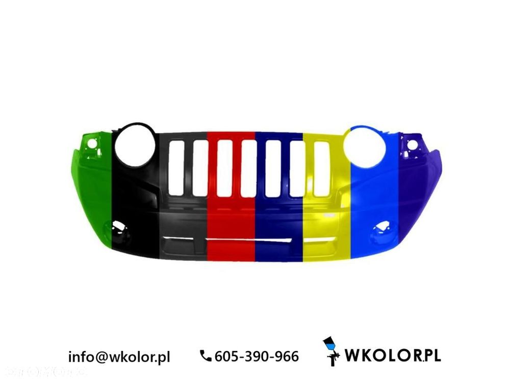 NOWY ZDERZAK JEEP COMPASS 2010- LAKIEROWANY W KOLOR - 1