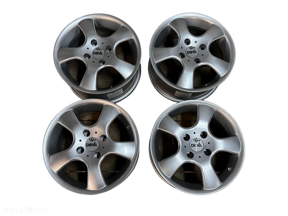NOWE FELGI ALUMINIOWE DBV VERITY R15 7J ET38 4X108 KOMPLET FORD OPEL CITROEN PEUGEOT - 2