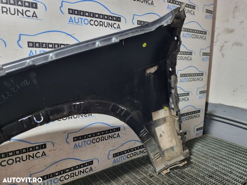Aripa Dreapta Fata BMW X5 E70 Facelift 2010 - 2013 4 Usi Platingrau metallic A68/7 (1280) - 6