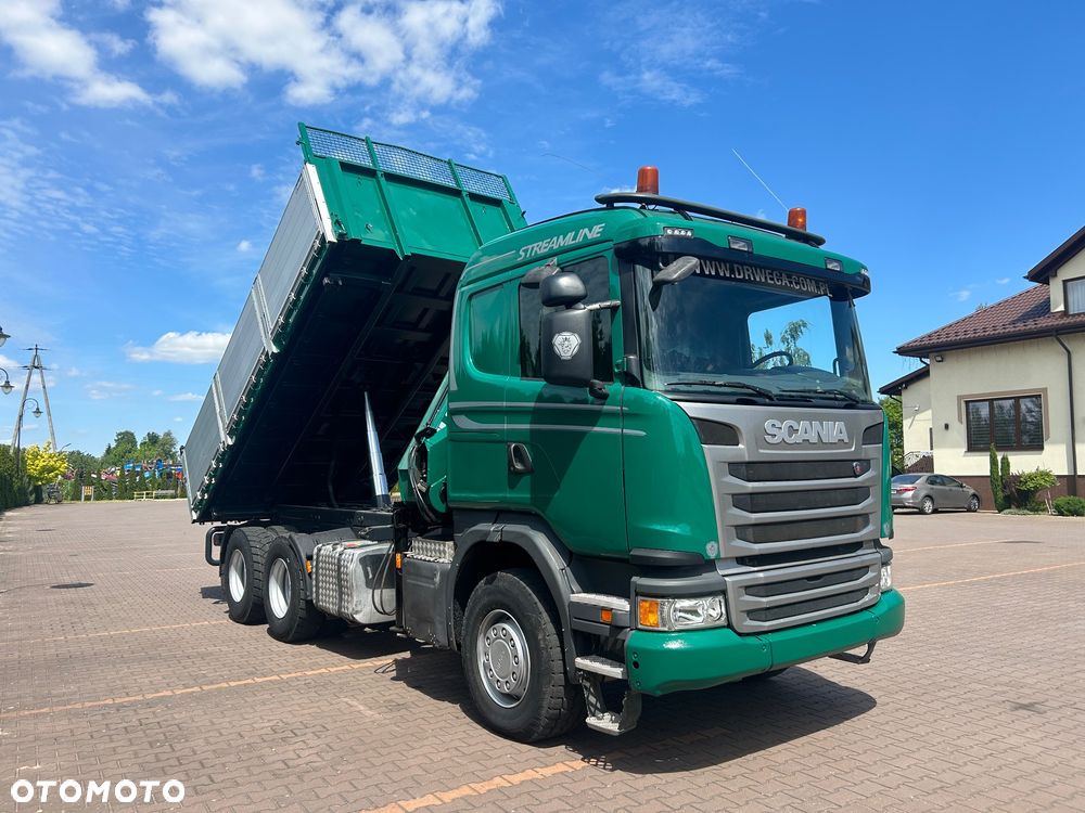 Scania G450 6x4 resor HDS radio wywrotka hydroburta - 3