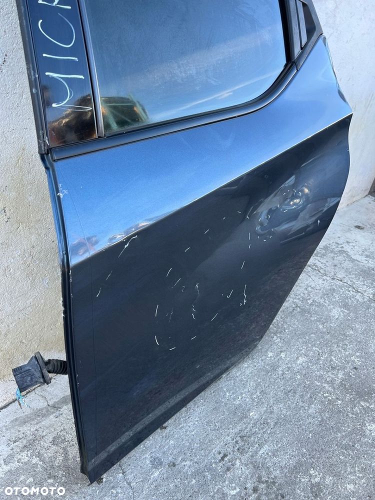 NISSAN MICRA K14 DRZWI TYLNE TYŁ LEWE KOMPLETNE DEMONTAŻ - 4