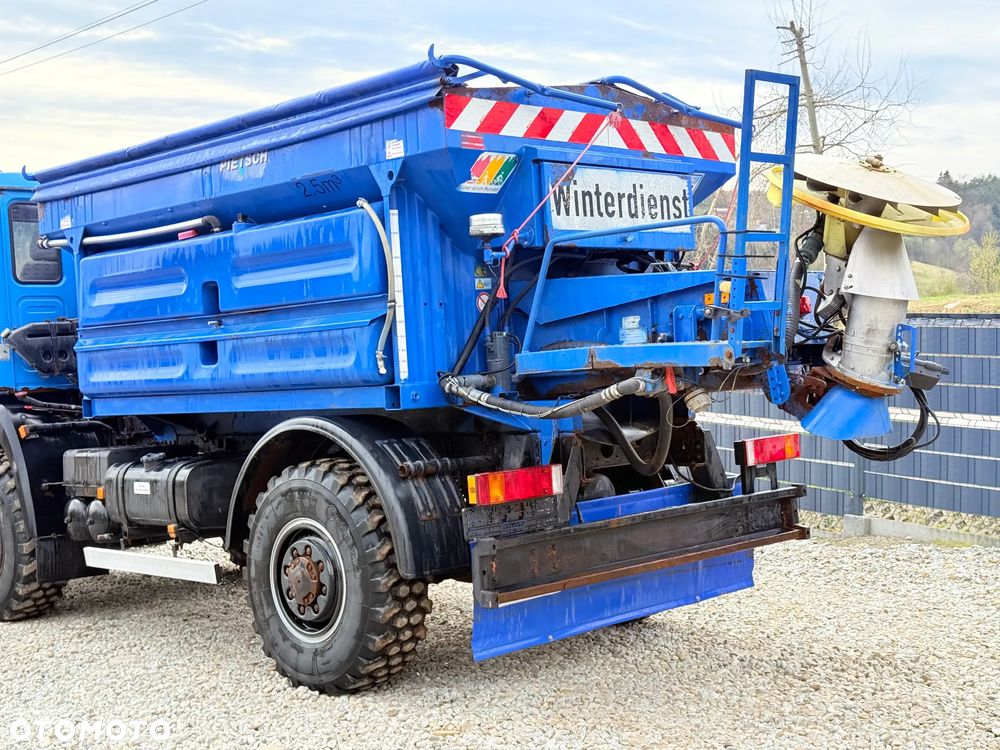 MAN * MAN 12-220 * Pług Piaskarka * 4x4 * Zimowe Utrzymanie * Unimog * - 9
