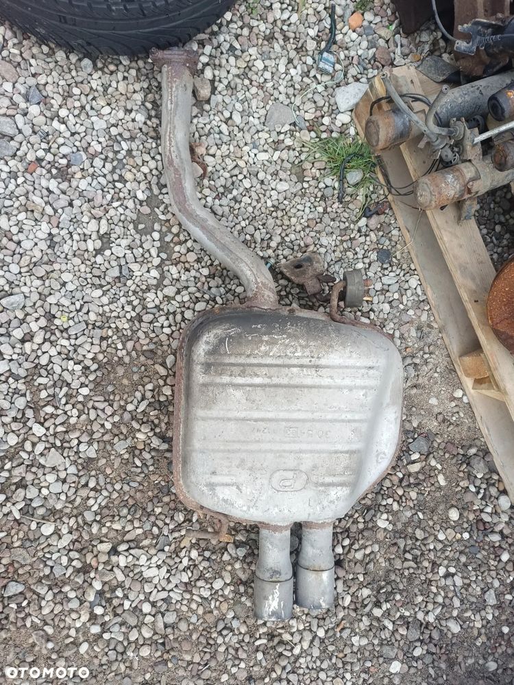 BMW E61 LIFT  3.0 D M57 TŁUMIK KONCOWY - 1