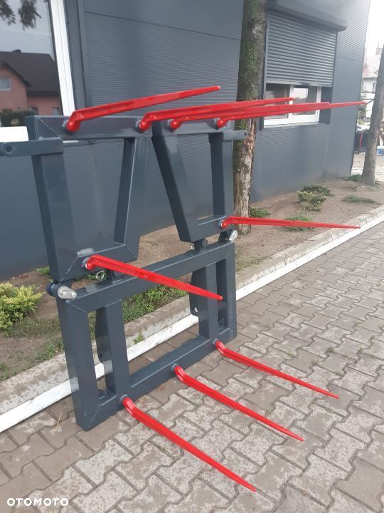 OKAZJA! RATY 0%! Widły do bel, słomy, do ładowarki JCB, Claas, Manitou, Merlo, Matbro, - 8