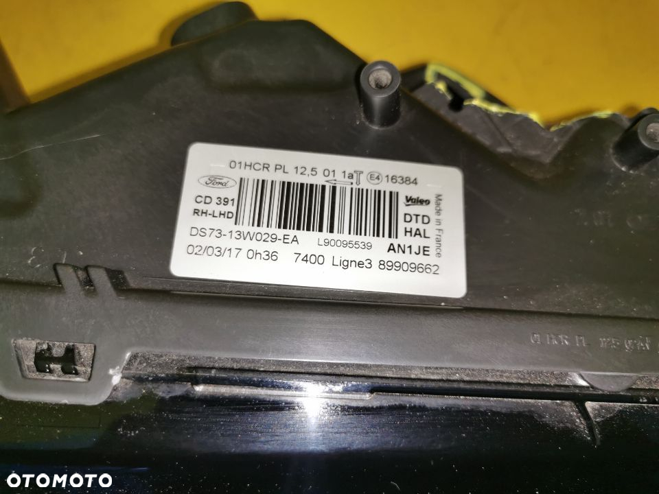 FORD MONDEO MK5 LAMPA PRAWA PRZOD SOCZEWKA DS73-13W029EA - 4